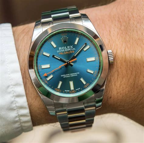 rolex milgauss炒價|rolex劳力士升值.